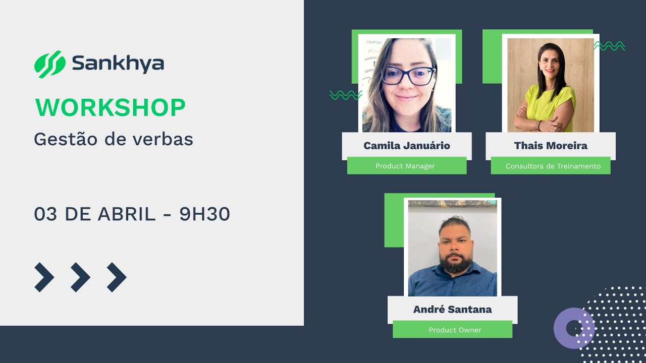 Workshop - Gestão de verbas