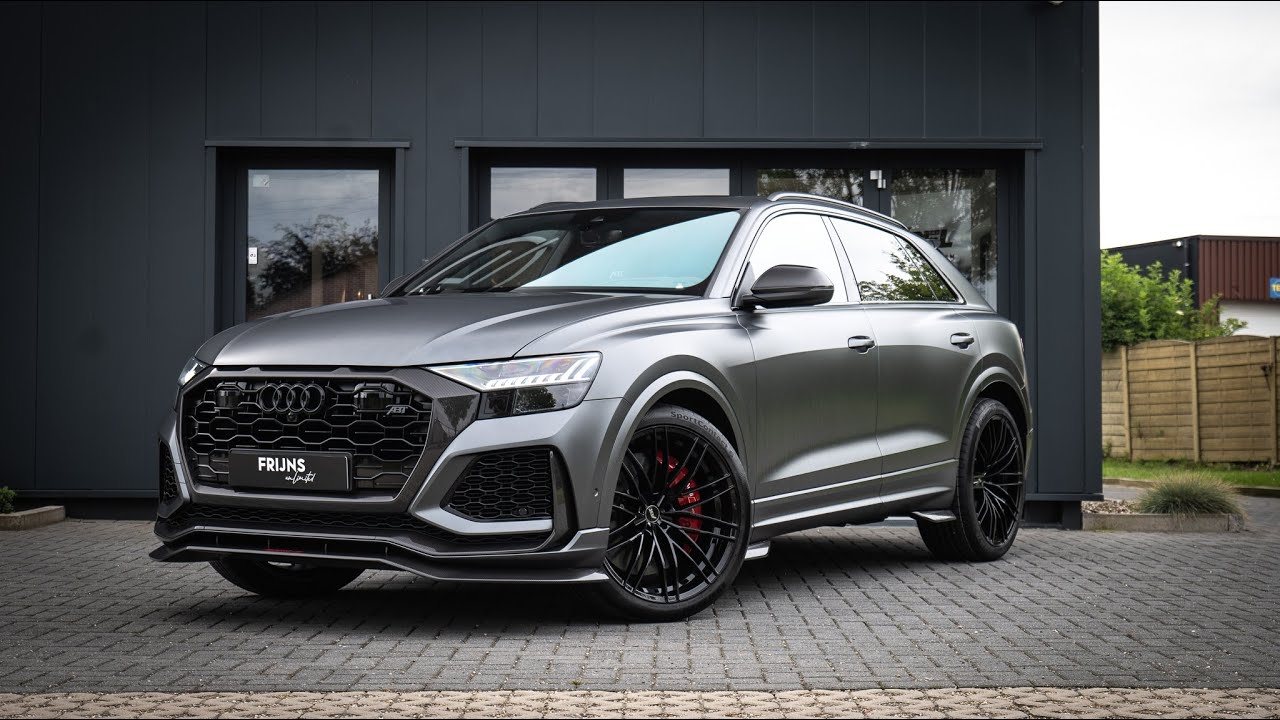 ABT RSQ8-S in matte Daytona grey is ready to steal the show - YouTube