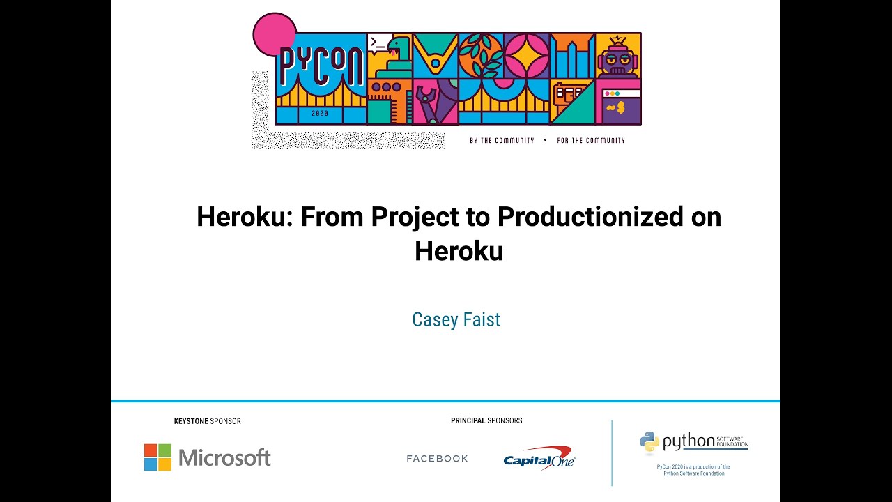 Image from From Project to Productionized on Heroku