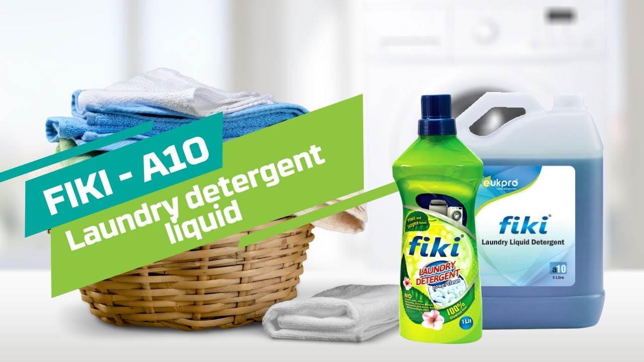 FIKI A10 - Laundry Detergent Liquid | Plant & Enzyme Based | Green Cleaning