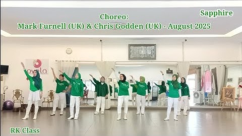 Sapphire - Line Dance |Choreo:Mark Furnell (UK) & Chris Godden (UK) - August 2025