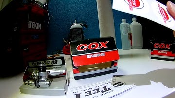 Cox Tee Dee  .09 RC unboxing