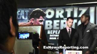 Tony Morgan: Berto vs Ortiz fight