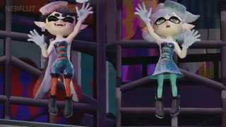 Video thumbnail of "Squid Sisters - Calamari Inkantation - Fuel the Melody (Final Boss theme - Splatoon) Lyrics"