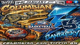 Columbian vs Sandusky High School Basketball 1-2-2026