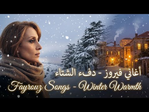 فيروز والشتاء: رحلة دافئة للروح مع أجمل المشاهد الثلجية الساحرة ❄️☕ (ساعة من المتعة, بجودة عالية)
