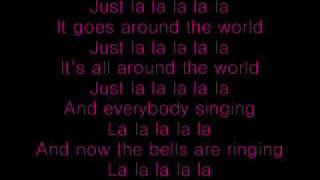 Video thumbnail of "All Around the World-ATC (Lyrics)"