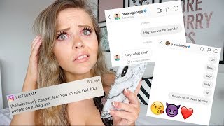 I SENT A DM TO 100 CELEBRITIES ON INSTAGRAM! *it worked*