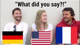Does German Sound Aggressive? We Compare Words in 3 Languages