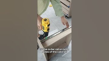 How to Install VK2053 Soft Close Heavy Duty Drawer Runner