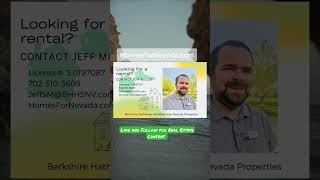 Find a Rental in Henderson, Summerlin, Las Vegas with Jeff Miller REALTOR ® | Las Vegas Housing NV