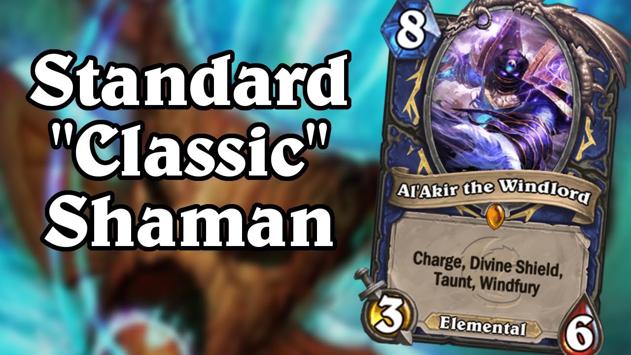 Playing "Classic" Shaman in Standard | Forged in the Barrens | Hearthstone