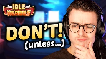 Why it might be a BAD IDEA to spend your scrolls this week in IDLE HEROES