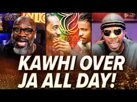Thumbnail for Unc & Iso Joe HOT TAKE on why Kawhi Leonard is a BETTER option than Ja Morant in Miami! | Nightcap