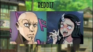 Anime vs Reddit ( x10 ) | Kimetsu no Yaiba | Nezuko Kamado