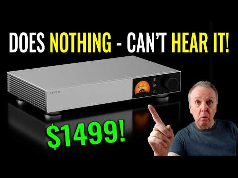 Only audiophiles will appreciate how little this does