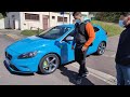 Volvo v40 d3 rdesign blue rebel comme son moteur 204cv 450nm