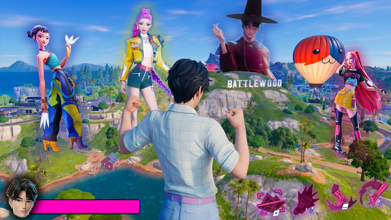 I Pretended To Be EVERY KPop Demon Hunters BOSS in ONE Game!