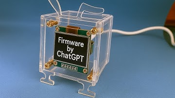 ESP-01 + ChatGPT = Full Firmware in 30 Min