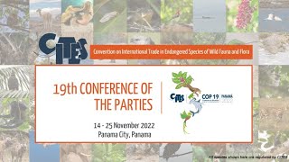 CITES CoP19 Committee I - Day 1, Session 1: 15 November 2022 (Floor)