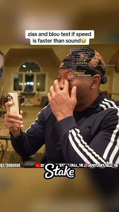 Zias & B Lou test if Sound is faster than Light