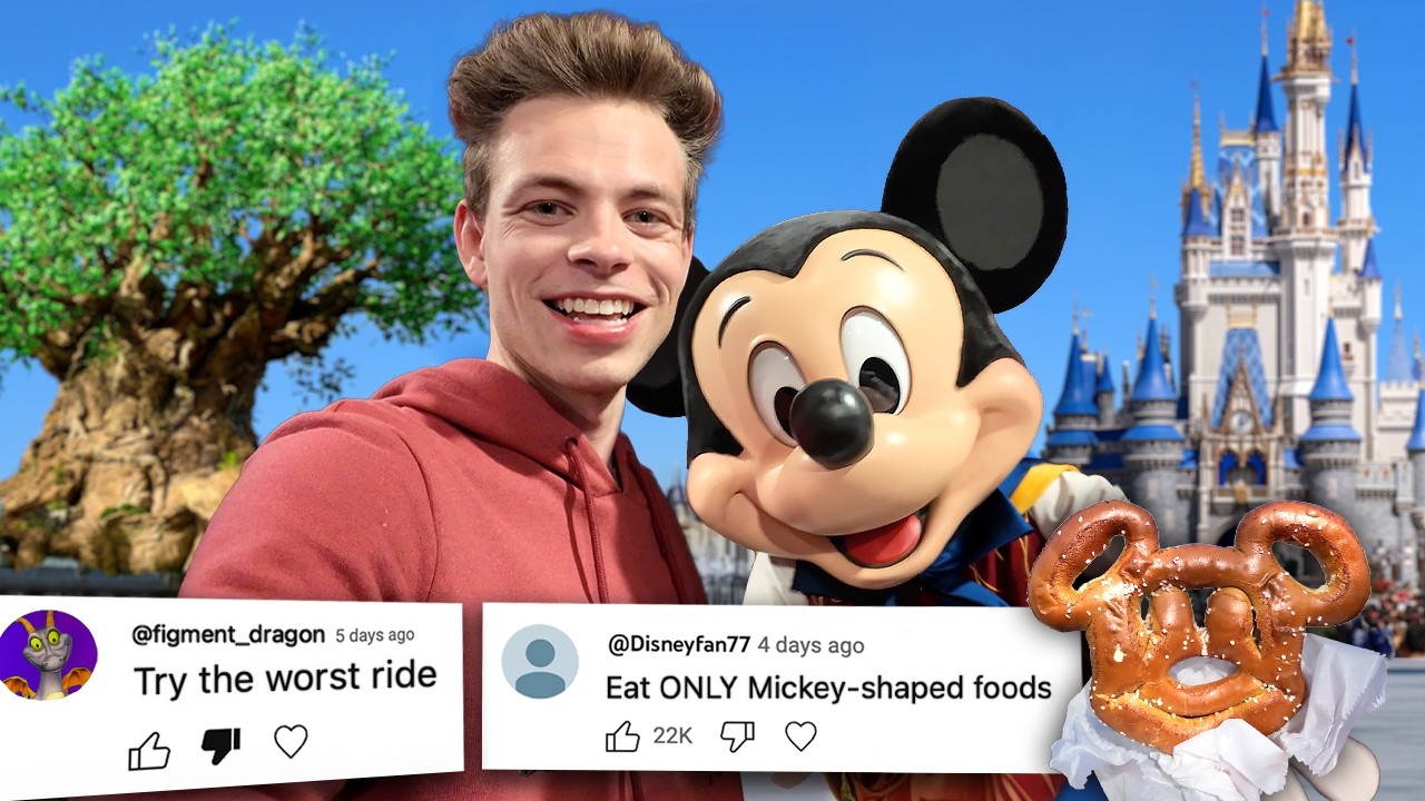 I Let Subscribers Control My Day at Disney World