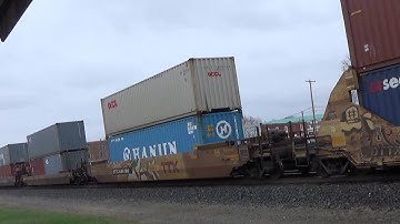 NS WBD intermodal on the Chicago Line in Wauseon, OH