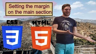 Famous Lesson 70. Margin on the main section. HTML for beginners Wealth
