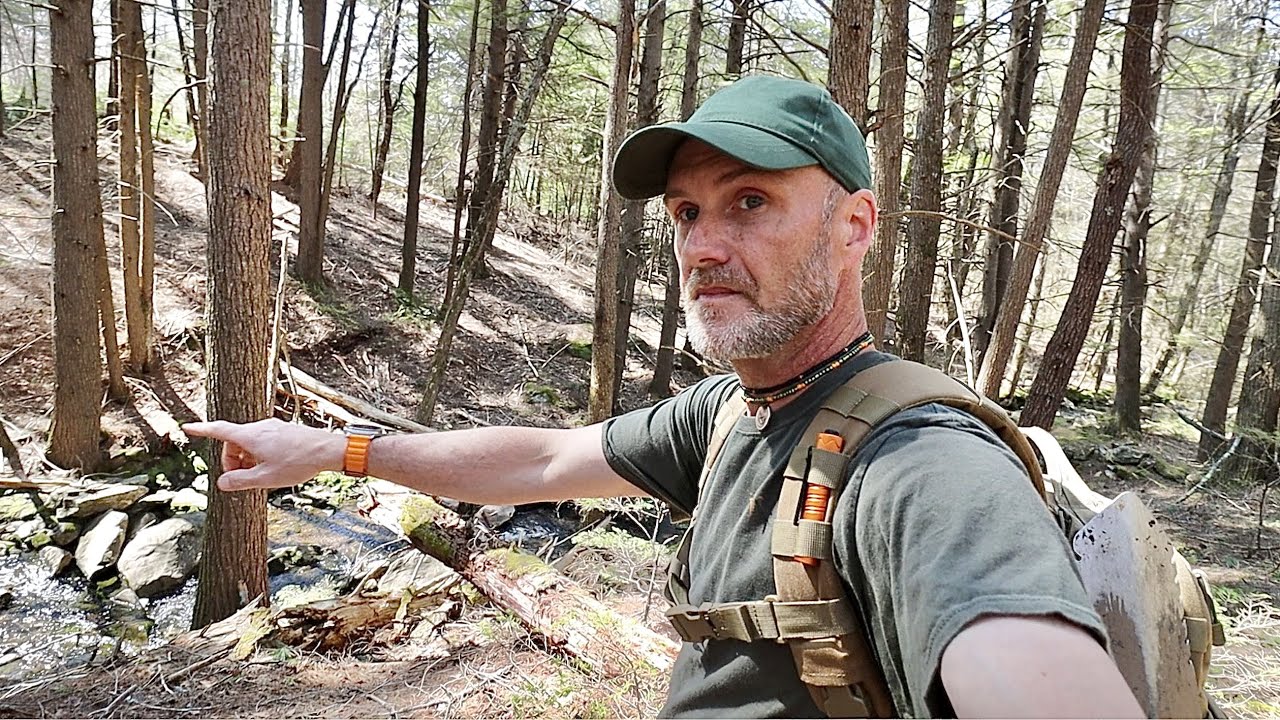 I find the craziest things out in the woods metal detecting