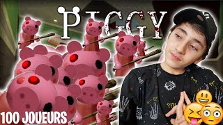 piggy mais avec 100 joueurs (roblox live)