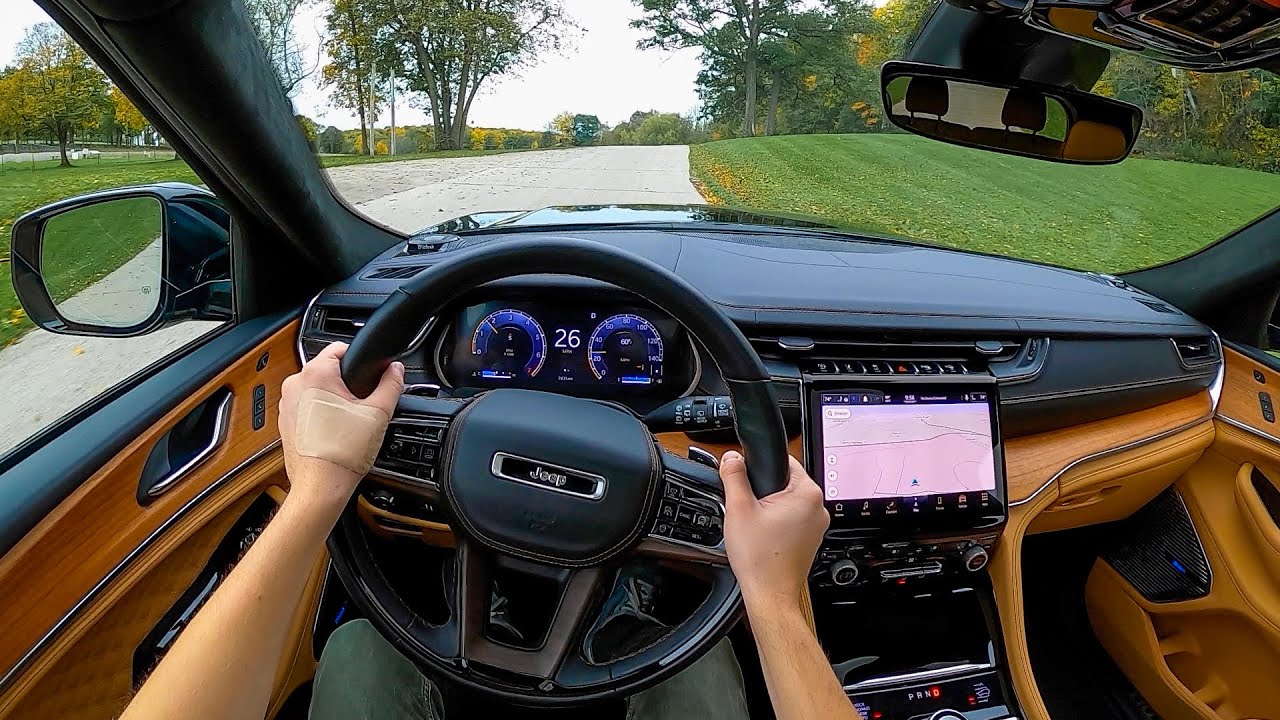 2021 Jeep Grand Cherokee L Summit Reserve 4x4 - POV Test Drive (Binaural Audio)