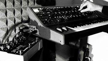 Moog Subsequent 37 and Eventide Space