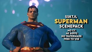 SSKTJL Superman Scenepack 4k60fps No CC, no Watermark (suicide squad kills the justice league)