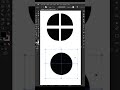 how to cut circle 4 part  in illustrator  #graphilq  graphic design video #graphicdesigntutorials