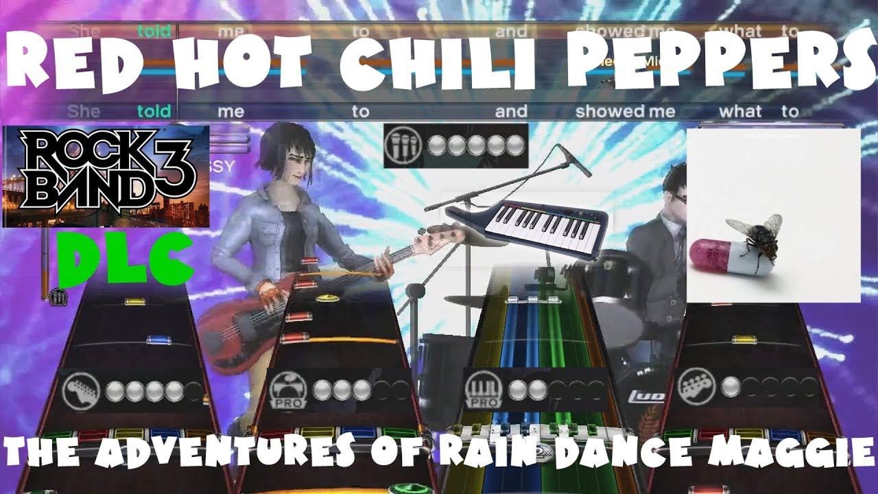 (+Keys) Red Hot Chili Peppers The Adventures of Rain Dance Maggie