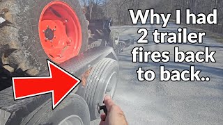 My Trailer started on fire! You won't believe why.. #fullstory