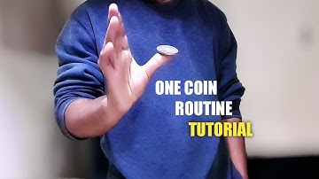 EXPERT LEVEL ONE COIN ROUTINE TUTORIAL | Free Coin Magic | WHITEVERSE CHANNEL