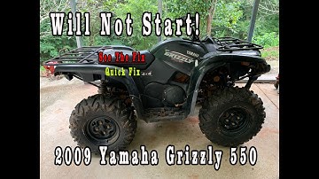 Yamaha Grizzly 550 Will Not Start!
