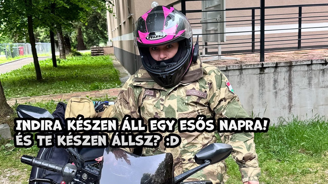 Május végén Horvátban 4 fok és szakadó eső - Márki Csaba - #motorosutazo