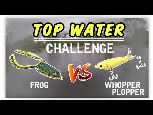 Frog VS Whopper Plopper (BIG FISH CHALLENGE) 