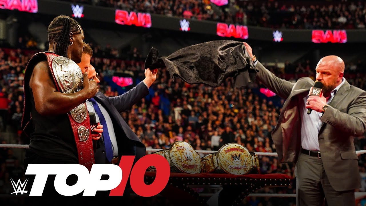 Top 10 Monday Night Raw moments WWE Top 10 April 15 2024