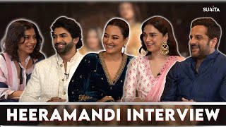 Heeramandi Interview Sucharita Tyagi Sonakshi Sinha Aditi Rao Hydari Fardeen Khan Taaha Shah