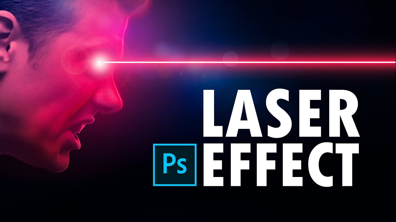 create superman eye laser effect in how to create laser
