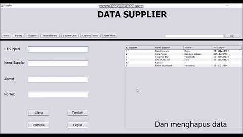 simulasi program aplikasi penjualan pada toko furniture dengan menggunakan java netbeans