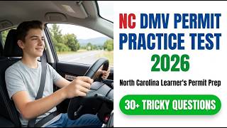 2026 NC DMV Permit Practice Test: Pass The North Carolina Learners Permit Exam First Try