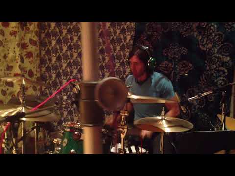 Zak St John tracking drums @ Henson Studios