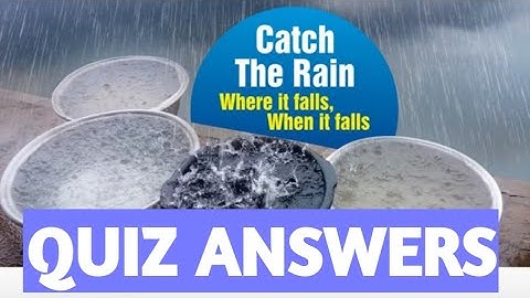 AP_CATCH THE RAIN QUIZ ANSWERS