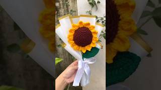 Let's wrap sunflower 🌻 #love #handmadeseller #crochet