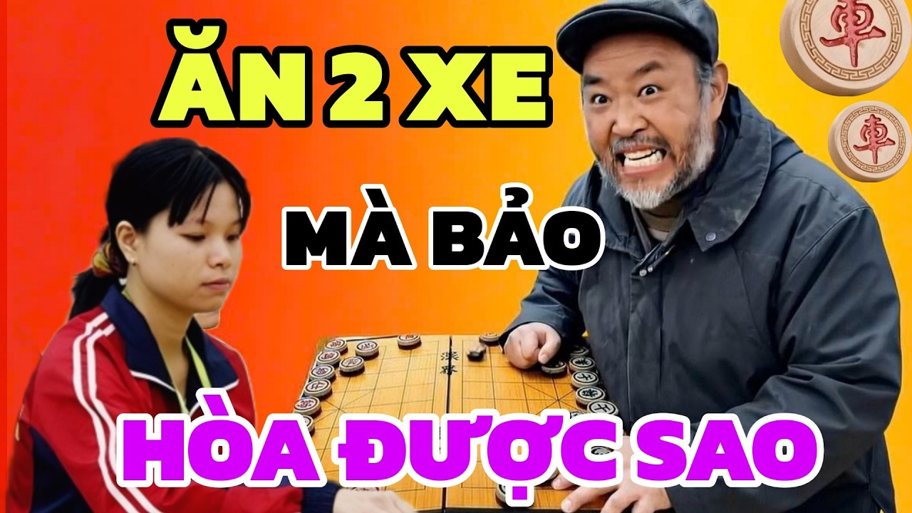 Cờ tướng - Tuyệt chiêu phế xe phế mã lừa đại sư dính bẫy độc