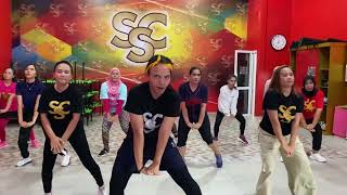 BADAM | ZUMBA FITNESS | CHOREO BY ZIN RAMA PEKANBARU | ZUMBA WITH ROBIMODJO AT SOFIE STUDIO CENTER